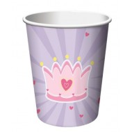 Princess Fairytale Crown Party Cups